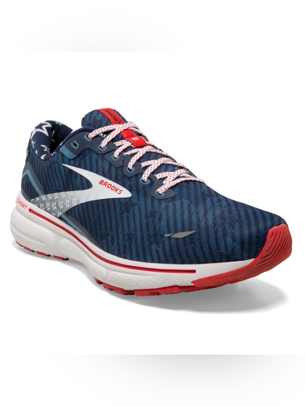 Brooks Men's Navy and Red Performance Running Shoe